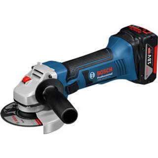 Bosch akku vinkelsliber     *U GWS 18-125 V-LI SOLO 18 L-BOX 060193A308 u/kuf., akku og l.