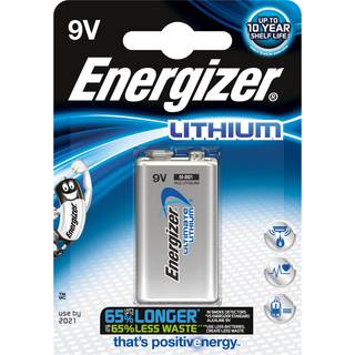 Energizer Ultimate Lithium 9V / 522 Batteri (1 Stk. Pakning)
