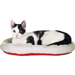 Trixie Bed round 47 × 38 cm wool-white/red