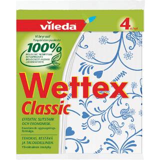 Vileda Klud Wettex Classic farve, 4 stk. 7391704800144