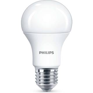 Philips LED Plast 75W  standard  varm hvid  mat  E27  ikke dæmpbar  1 stk - 8718696577059