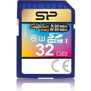 Silicon U3 32GB SDHC R90MB/s W80MS/s