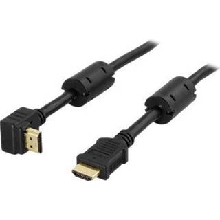 Deltaco Vinklet HDMI Kabel High Speed with Ethernet, 4K, Ultra HD in 60Hz - So