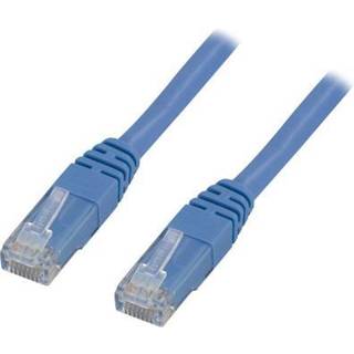 U/UTP Cat6 patchkabel, 0,5m, 250MHz, Delta-certificeret, LSZH, sort