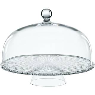 Bossa Nova Footed Cake Plate with Dome