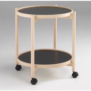 Thomsen Furniture James rullebord - bøg/melamin - bøg natur - Ø50 cm