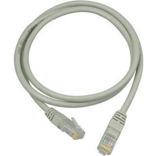 DELTACO U/UTP Cat5e patchkabel 0,3m, grå