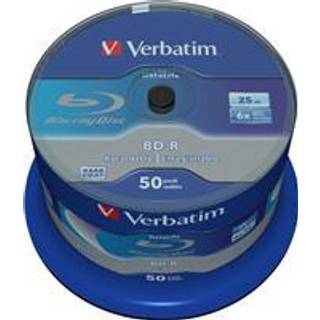VERBATIM Opt Media BD-R Spindle 50pcs