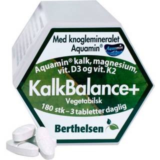 Berthelsen KalkBalance+ Kosttilskud 180 stk + FRI FRAGT