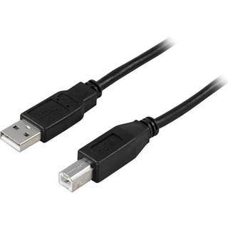 DELTACO USB 2.0 Printer Kabel A-B 3m