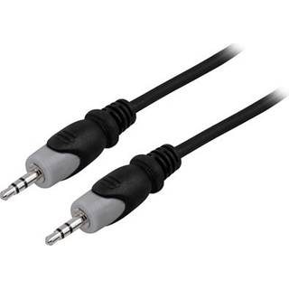 Deltaco 3,5mm lydkabel0,5m- Sort