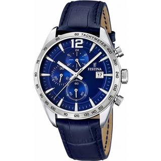 Festina F16760-3 Sport Blå/Læder Ø43 mm