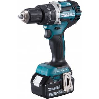 Slagskruetrækker / bor Makita DHP484RTJ; 18 V; 2x5,0 Ah batt.