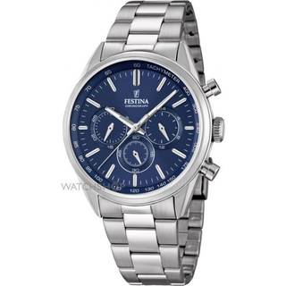 Stilfuld Herre Sølvur Festina F16820/2