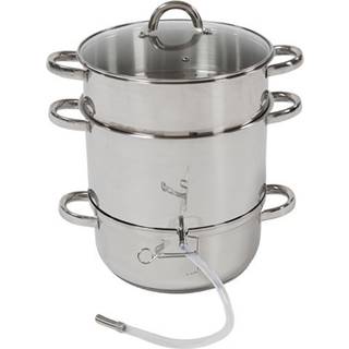 Saftkoger 15 liter - sølv