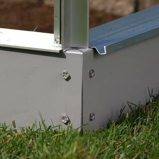 Vitavia sokkel til model 5000, 125 mm, grå