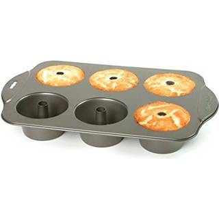 Norpro nonstick 6 kop mini engel mad bundt kage k?kken bage pan 17in/43 cm x 11in/28 cm x 2,25in/5,5 cm som vist