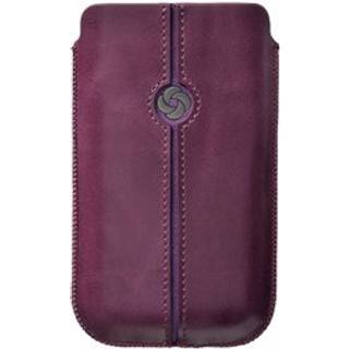 Samsonite mobil taske Bag Dezir Læder XL lilla