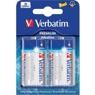 Verbatim D Batteri 2 stk. (LR20)