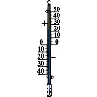 Ventus termometer i metal sort