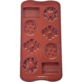 Choco Biscuit - Silikone Chokoladeform, Silikomart