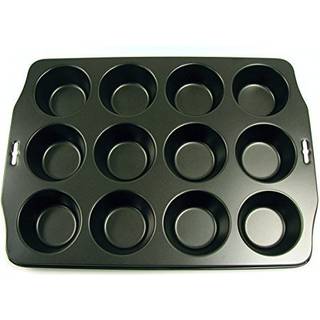 Norpro 12 kop nonstick muffin pan 3.25in/8 cm som vist