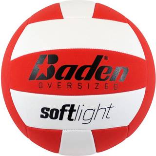 Baden Softlight VXT2 No Sting FlexFoam ungdomsvolleyball - Oversized, 20% større og lettere til 8U-10U, blødt betræk, orange/blå/hvid