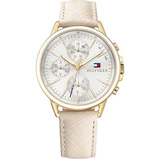 Tommy Hilfiger 1781790 Sport Sølvfarvet/Læder Ø40 mm