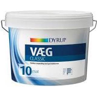 Dyrup væg 10 classic 9 hvid mat 2320-800-6 plastmaling