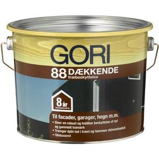 Gori 605 dækkende træbeskyttelse 2,5 liter - RAL 9010 (På lager i varehus)