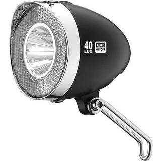 Forlygte XLC CL-D04 Retro 40 Lux StVZO Dynamo Sort