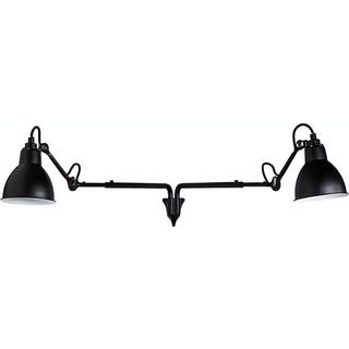 Lampe Gras N203 Væglampe Double Mat Sort & Mat Blå