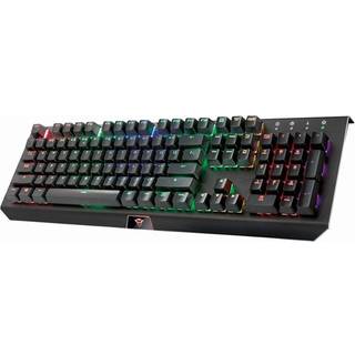 Trust GXT 890 CADA tastatur USB QWERTY Nordisk Sort