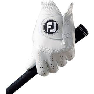 Footjoy Mænds Pure Touch Limited Golf Handsker Hvid Kadet STOR Bæret på venstre hånd
