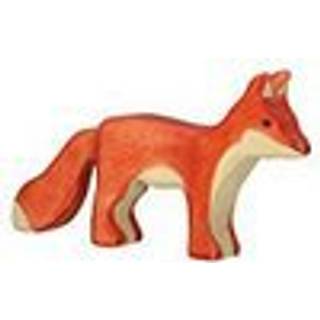 Holztiger Fox st?ende leget?jsfigur