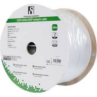 DELTACO CAT6A /UUTP 305m White Solid