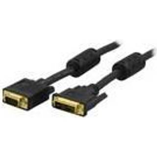 DELTACO DVI til VGA kabel - 2m