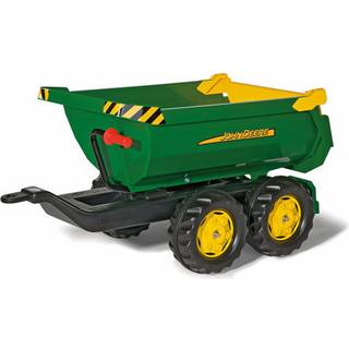 Rolly Toys rollyHalfpipe:  John Deere anhænger med tipfunktion til traktor