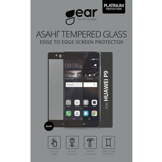 GEAR Glass Protector 3D Full Fit Black Huawei P9