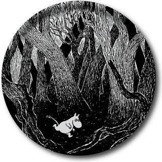 Opto Design Running Moomin bakke rund sort Ø 38 cm