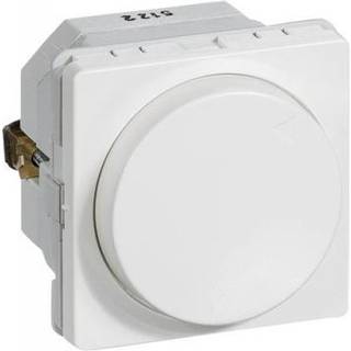 LK FUGA® lysdæmper med drejeknap MEK-D 300CR hvid