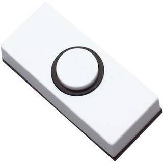 Sesame D814 ringetryk uden lys, 18 x 24 x 55 mm, hvid
