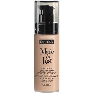 Pupa Milano Pupa Made To Last Total Comfort Foundation SPF10 30 ml #020 Light Beige
