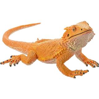 Safari Ltd. Bearded Dragon Figurine - Detaljeret 8.5 """" Plastikmodelfigur - Sjovt uddannelsesm?ssigt leg leget?j til drenge piger og b?rn i alder
