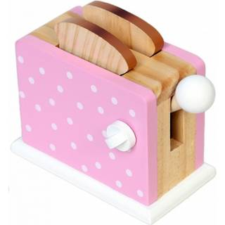 Toaster grøn m. prikker til børn