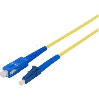 LC-SC Singlemode simplex OS2 optisk kabel | 1 meter