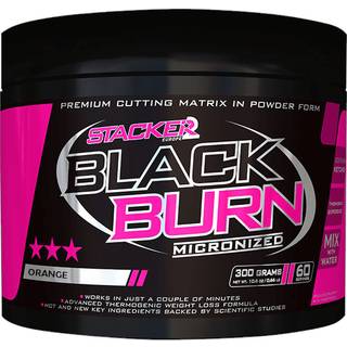 Stacker2 Europe - Black Burn Micronized, Orange - 300gOversættelse: Stacker2 Europe - Black Burn Micronized, Appelsin - 300g