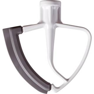 KitchenAid KitchenAid fladpisker med silikonekant mellem White