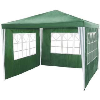Havepavillon med 3 sider - blå