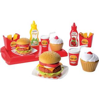 Ecoiffier - Legemad - Fastfood - 25 dele